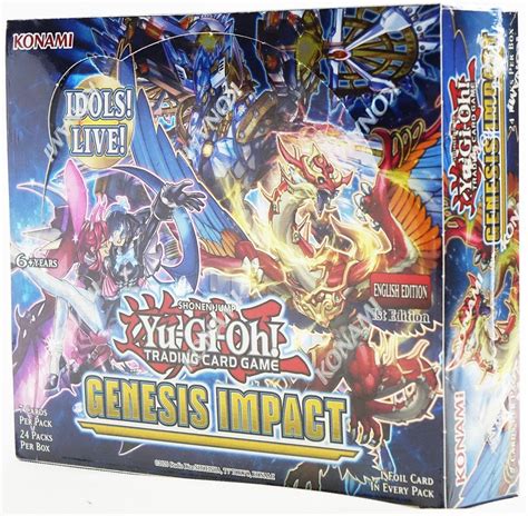 Yugioh Genesis Impact 1st Edition Booster Box | Miraj Trading