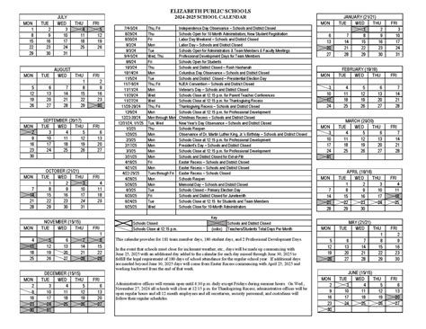 Effingham County Schools Calendar