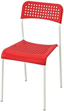 Ikea ADDE Chair (Stainless Steel, Black, Pack of 2) : Amazon.in: Home ...