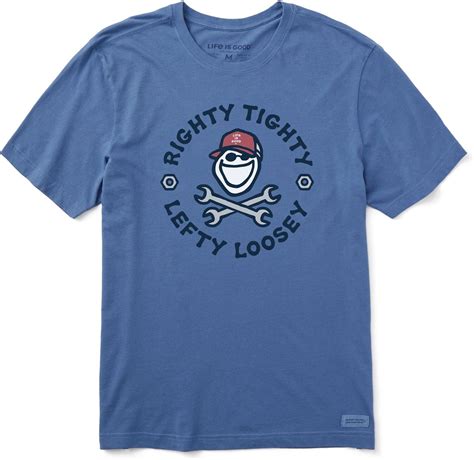 Life is Good - Mens Righty Tighty Lefty Loosey T-Shirt, Color Vintage ...