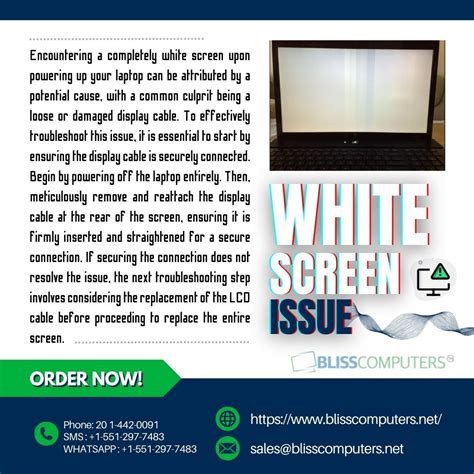 Image result for Computer White Screen Problem