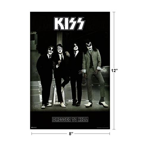 Buy Kiss Dressed To Kill Poster Album Cover Kiss Poster Kiss Band ...