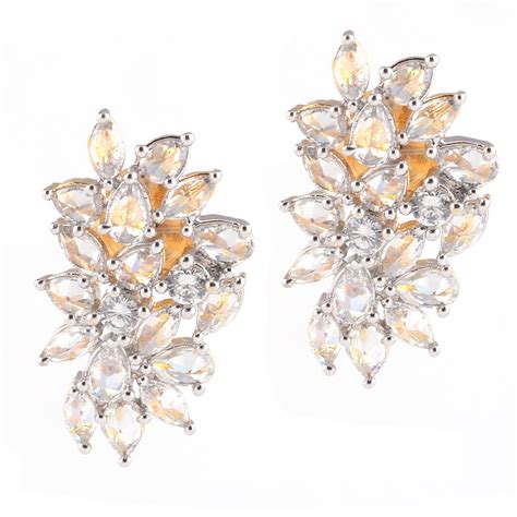 American Diamond Ear Rings : Amazon.in: Fashion