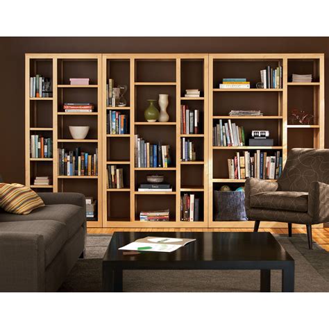 Room & Board | Woodwind 72h Open-back Bookcases | Living room furniture ...