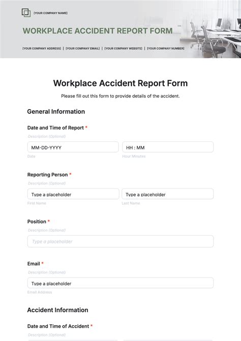 Image result for Auto Accident Report Form Template