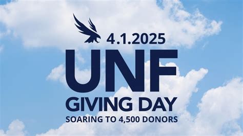 Mark your calendars for UNF Giving Day 2025! This 24-hour campaign runs ...