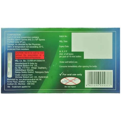 Buy Tufpro Suspension 10x5 ml online | Uses, Side Effects, Price and ...