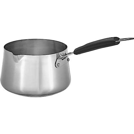 Buy Hawkins 1 Litre Tpan, Stainless Steel Tea Pan with Glass Lid ...