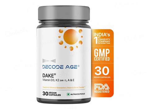 Buy Decode Age DAKE Multivitamin Vegan Capsule Online at Best Price ...