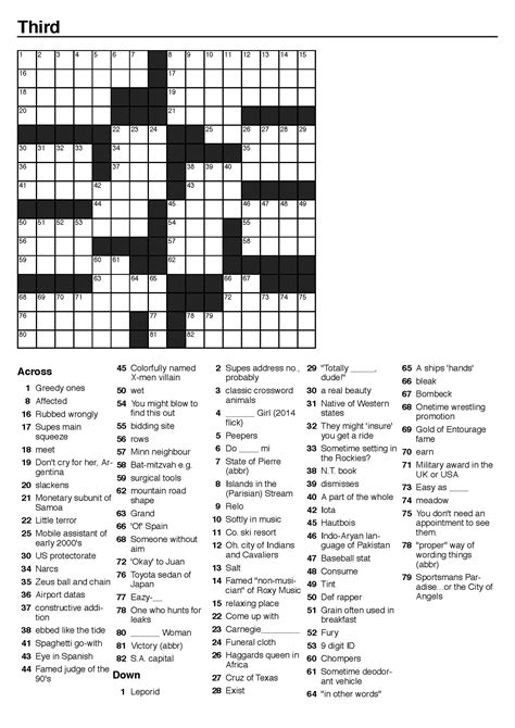 Discovered By Chance Crossword