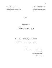 Image result for Interference of Light Lab Report