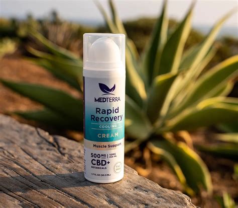 Medterra Rapid Recovery Cooling CBD Cream - Charm City Hemp
