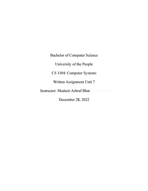 How to Write Unisa Assignment Using Computer 的图像结果