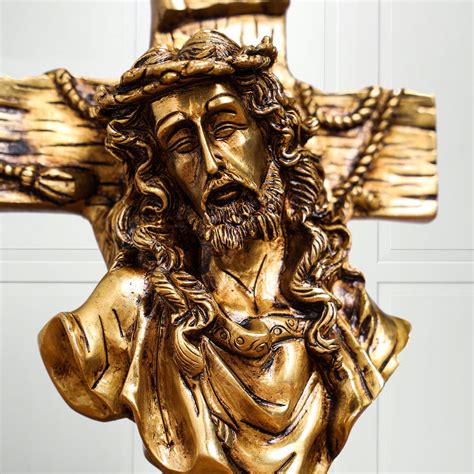 Brass Superfine God Jesus Idol (8 Inch) – Vedansh Craft