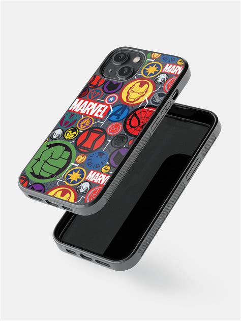 Marvel Iconic Mashup - iPhone 14 Bumper Cover - Buy Online in India ...