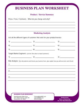 Operational Plan Business Worksheet 的图像结果