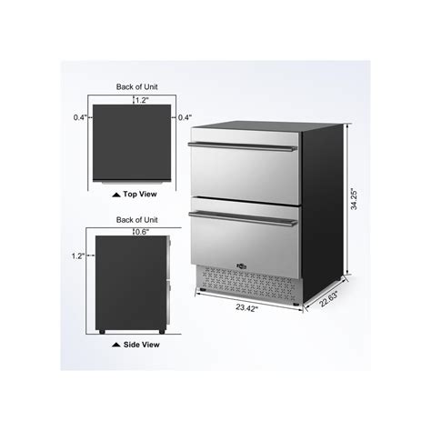 Tylza Dual Zone Wine Fridge - Built-in or India | Ubuy