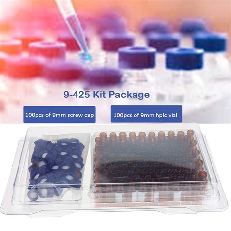 ALWSCI 2 ml 9 mm HPLC Vial, Amber Autosampler Vial, India | Ubuy