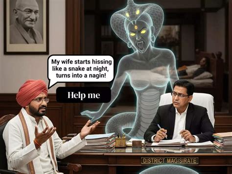 My wife starts hissing like a snake at night, turns into a Naagin: UP ...