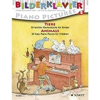 Buy Tiere / Animals / Animaux: 30 leichte Klavierstucke fur Kinder / 30 ...