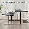 EE EUREKA ERGONOMIC Standing Desk,Electric Height Adjustable L Shaped ...