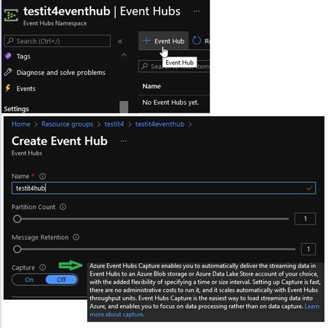 Event Hub Python 的图像结果