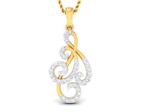 Buy Carlyn Diamond Pendant in Gold | Endear Jewellery – Jewelslane
