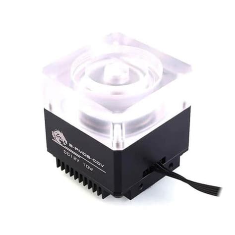 Bykski DDC Pump with Armor ARGB Black| Mdcomputers.in