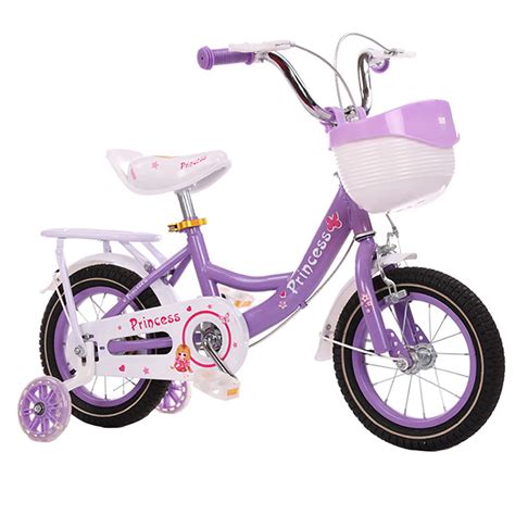 Buy SYGA Princess Bicycles for Kids 3-6 Years Old Children's Basket ...