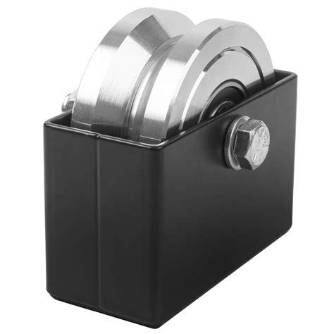 4 V Groove Slide Gate Wheel With Welded Bracket Box | Desertcart INDIA