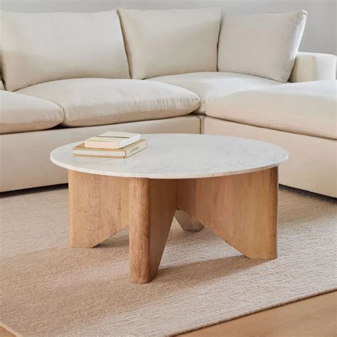 12 Light Wood Round Coffee Tables I Love - Kaitlin Madden