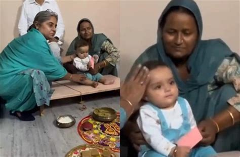 सिद्धू मूसेवाला के भाई का हुआ अन्नप्राशन,8 महीने के शुभदीप की क्यूटनेस ...