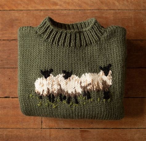 Adorable Sheep Sweater Knitting Pattern
