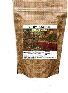 WILD FOREST GILOY /GUDUCHI (Tinospora cordifolia)POWDER - Price in ...