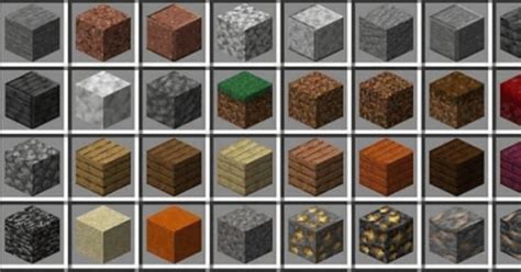 Image result for All Minecraft Block Types