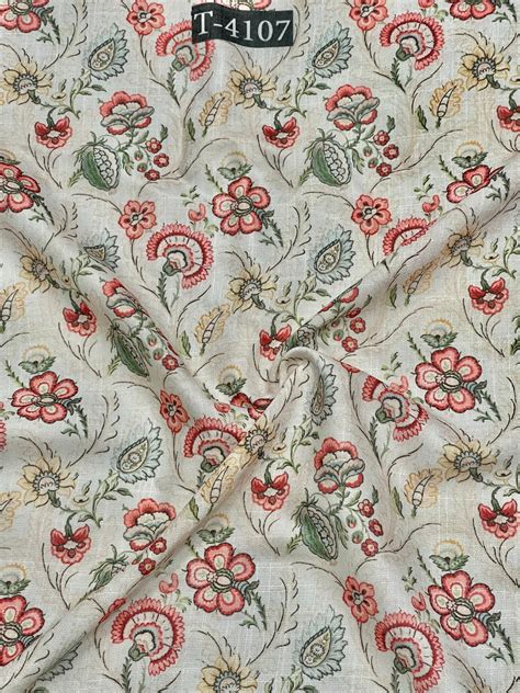 Cotton Linen Floral Collection – The Wardrobe Fabrics