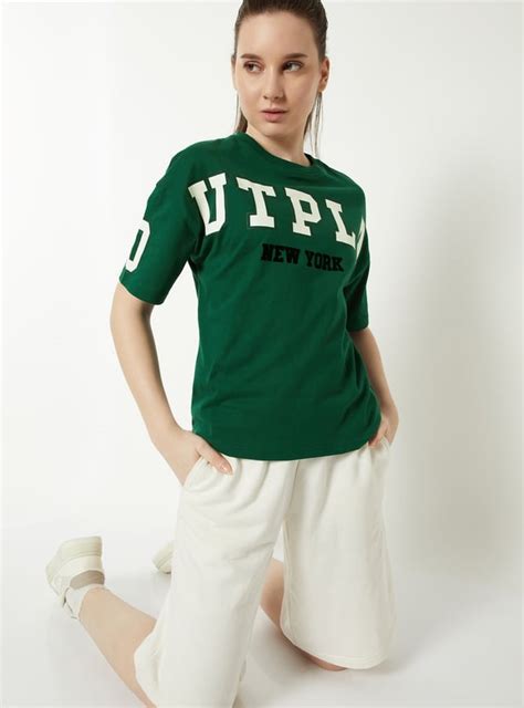 Buy Women Printed Oversized T-shirt Online at just Rs. 499.0 ...