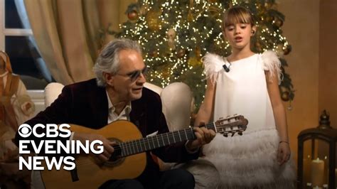 Andrea Bocelli and daughter starring in online Christmas concert - YouTube