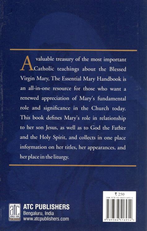 The Essential Mary Handbook – St Pauls India