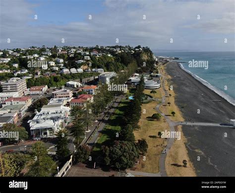 Napier, North Island / New Zealand - December 29, 2019: Napier, The Art ...