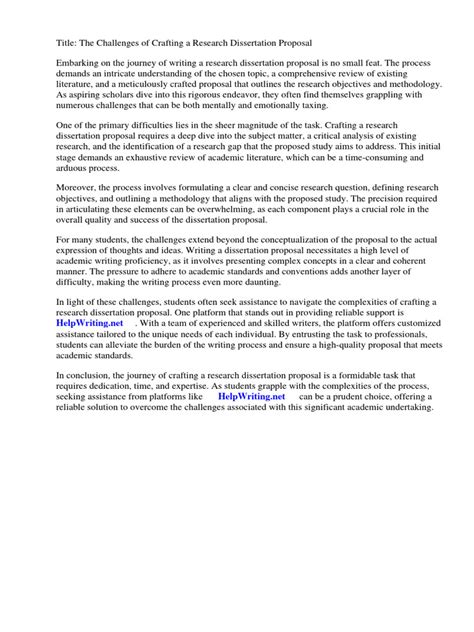 Image result for Dissertation Research Proposal Example