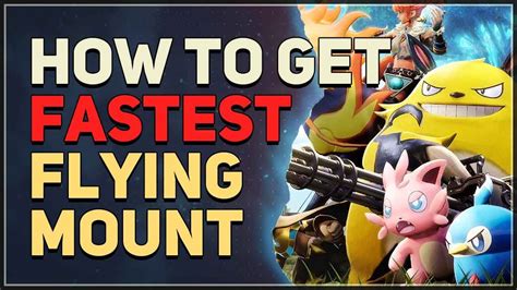 How to get Fastest Flying Mount in Palworld - YouTube