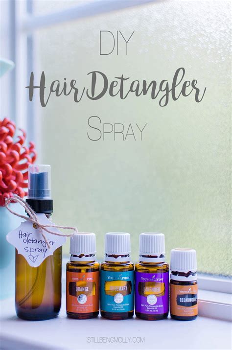 Natural Hair Detangler Spray - Pregnant Health Tips