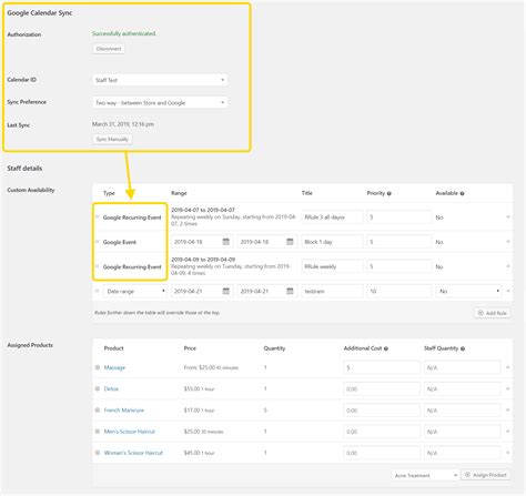 Appointments – Google Calendar Two-way Sync - BookingWP™