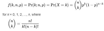 Image result for Bernoulli Probability Values Table