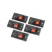 DIY WP2-2 Terminal Block - Black + Red (5-Piece Pack) : Amazon.in
