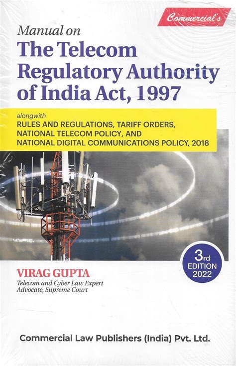 Manual On The Telecom Regulatory Authority Of India Act , 1997 – M&J ...