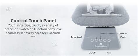 StarAndDaisy Baby Electric Swing for Baby/Jhula for 0 to 2 Years with ...