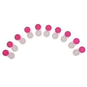 Rare Pack of 10 Contact Lens Storage Soaking Cases Box Holder Container ...