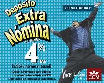 Depósito Extra Nómina de CCM | Comparativa de Bancos
